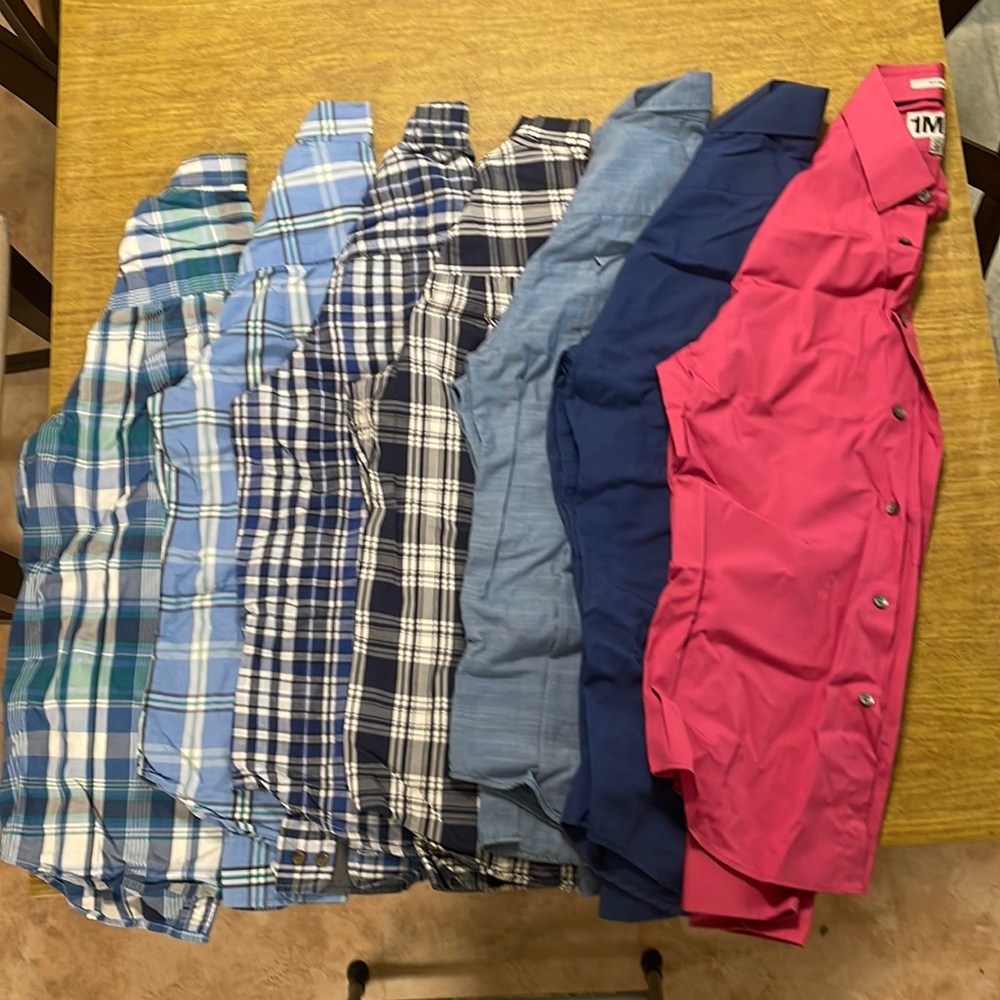 Men’s Dress shirts (qty 7)